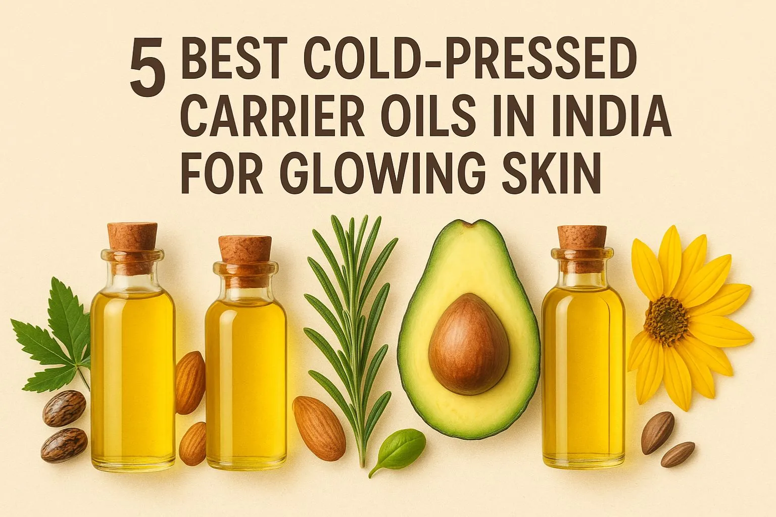Cold-Pressed Carrier Oils