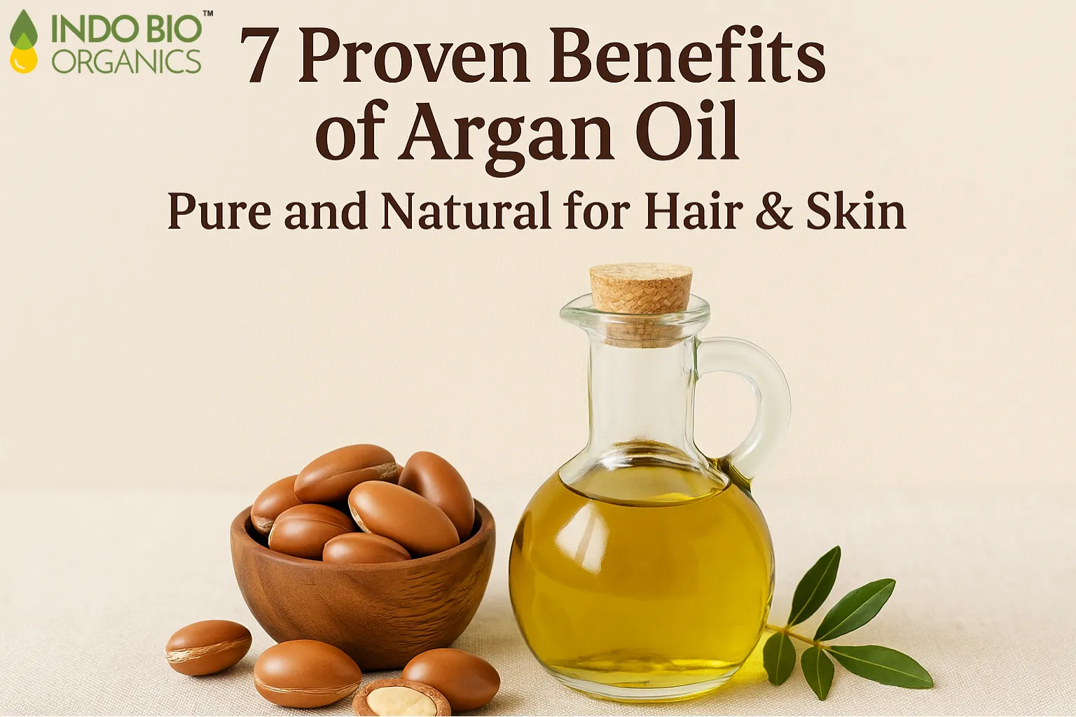 7 Proven Benefits of Argan Oil Pure and Natural for Hair & Skin