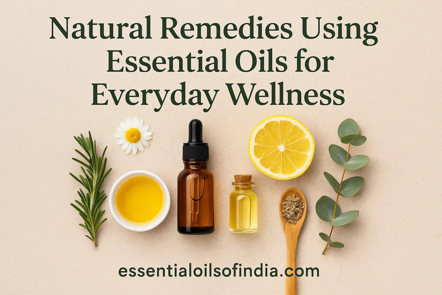 Natural Remedies Using Essential Oils for Everyday Wellness