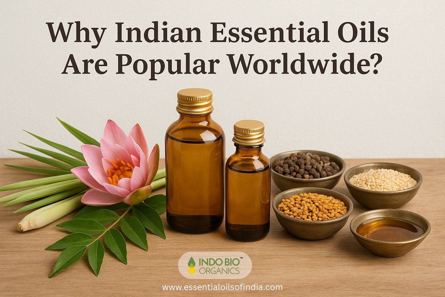 Why Indian Essential Oils Are Popular Worldwide