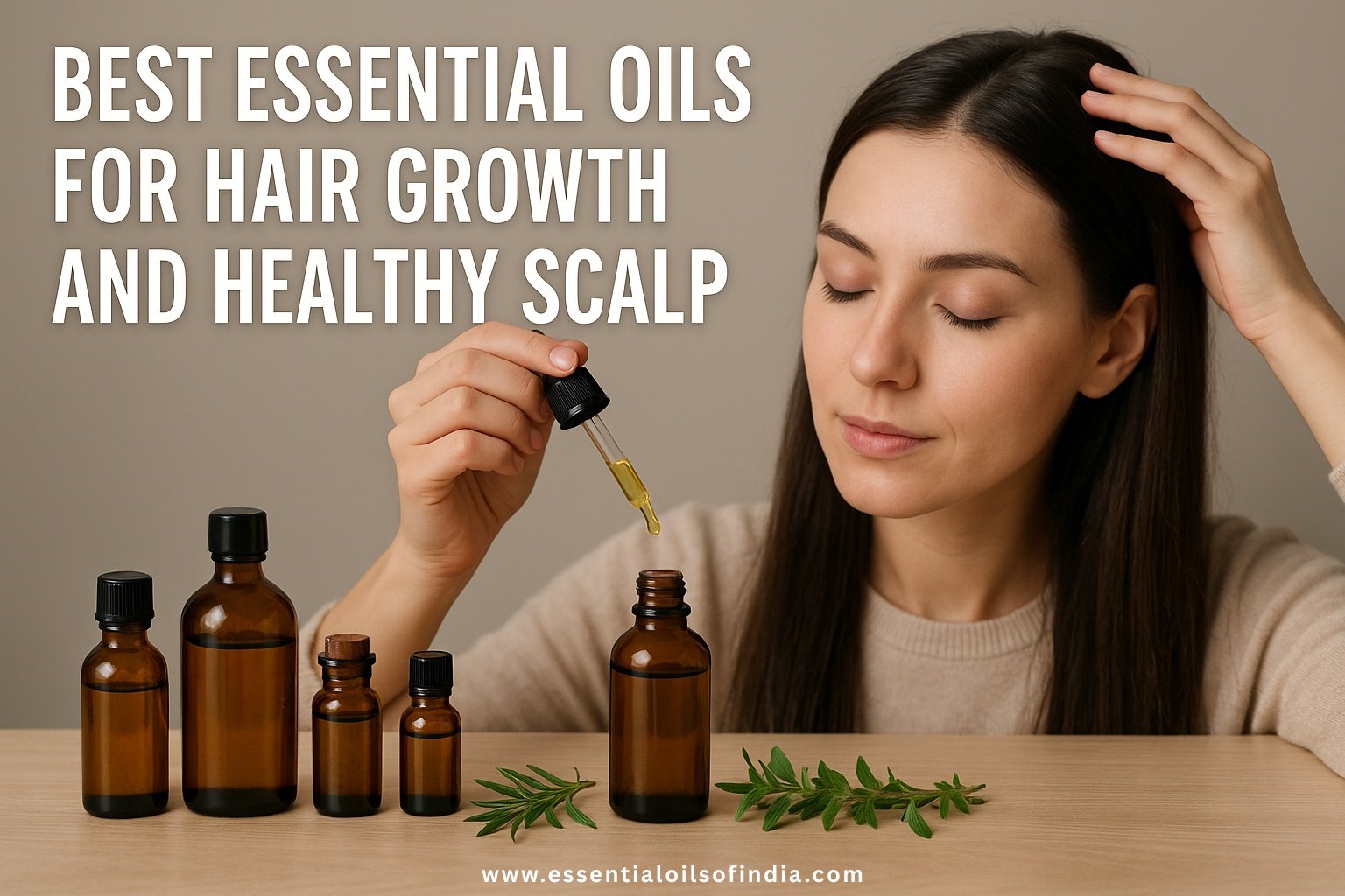Best Essential Oils for Hair Growth and Healthy Scalp