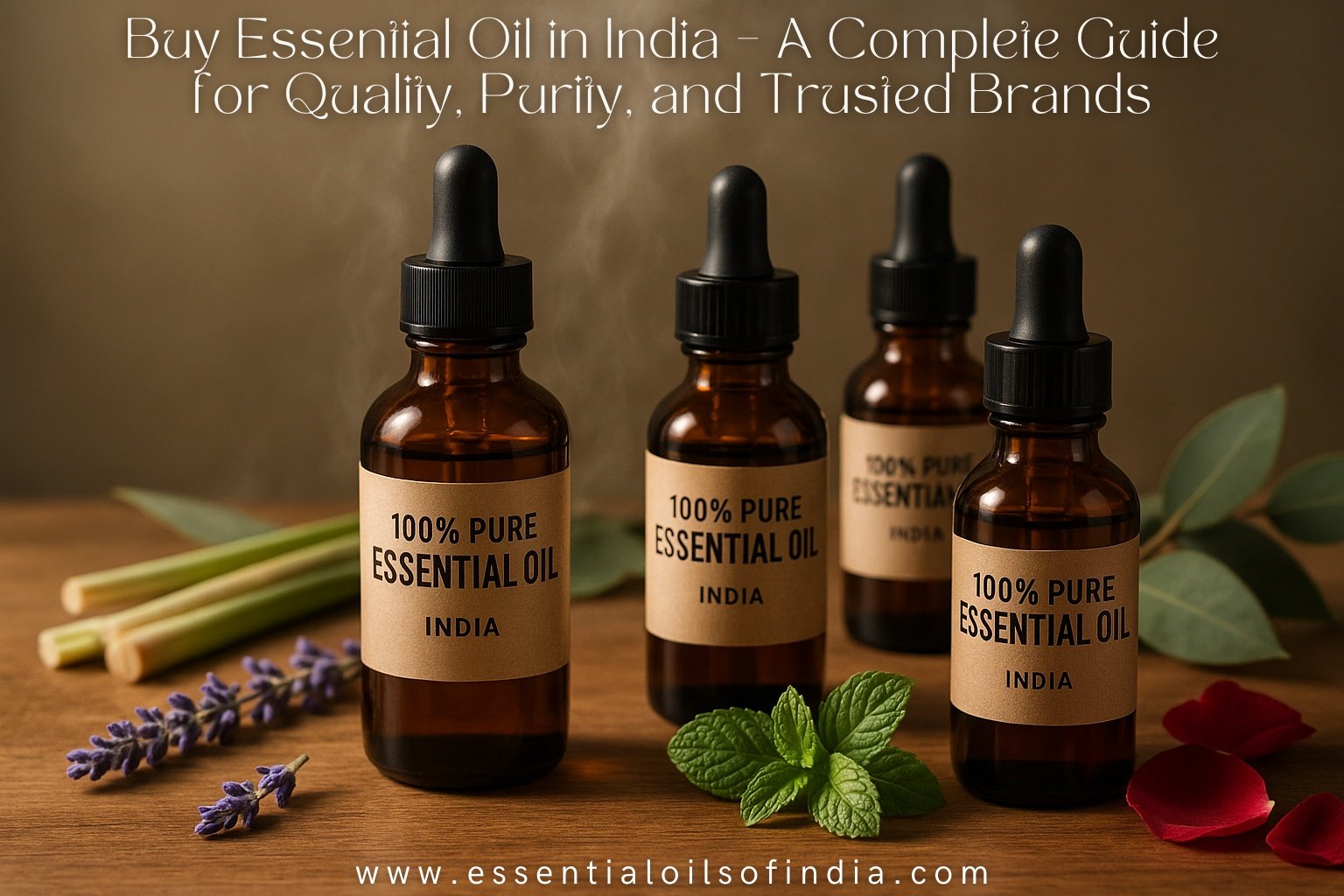 Buy Essential Oil in India – A Complete Guide for Quality, Purity, and Trusted Brands
