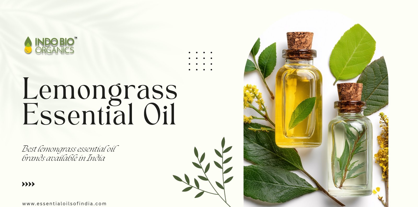 Best lemongrass essential oil brands available in India