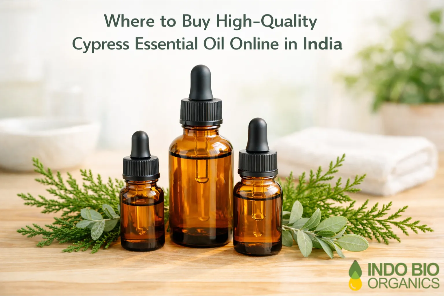 Where to Buy High-Quality Cypress Essential Oil Online in India