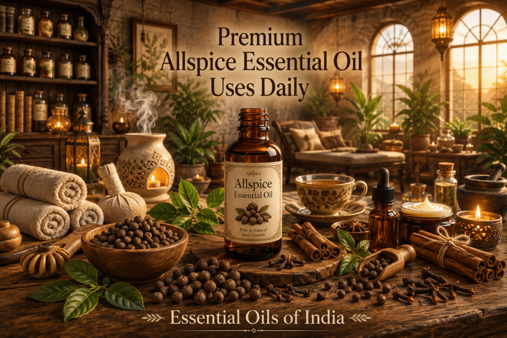Premium Allspice Essential Oil Uses for Daily Wellness