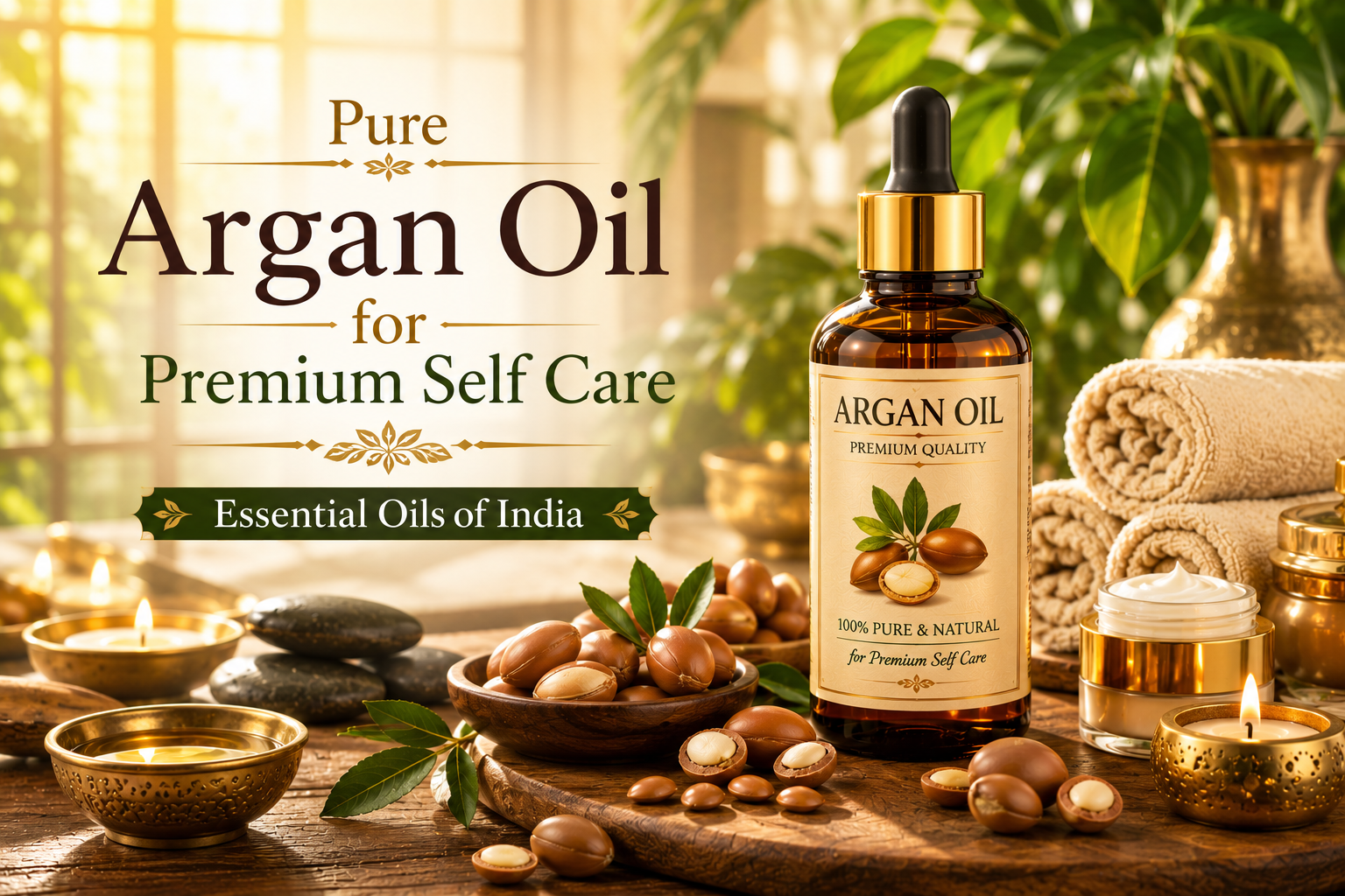 Pure Argan Oil for Premium Self Care