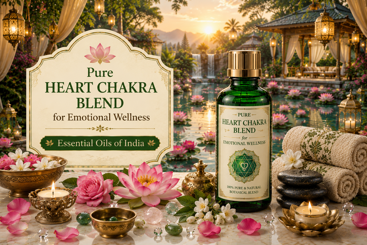 Pure Heart Chakra Blend for Emotional Wellness